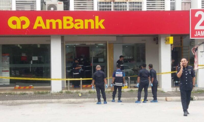 Penjenayah letupkan dua mesin ATM