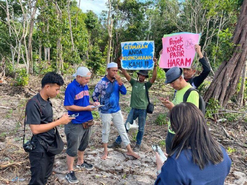 NGO bergaduh dengan pengusaha tapak perlombongan pasir