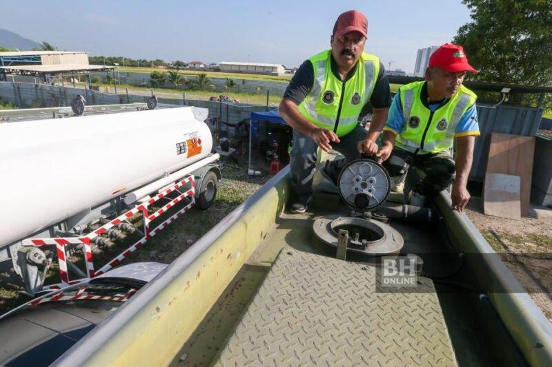 Sorok minyak diesel bersubsidi dalam stor tengah sawah