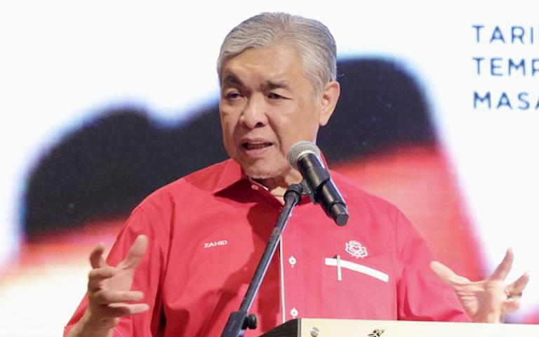 Be wary of anti-govt groups, Zahid tells Umno polls hopefuls