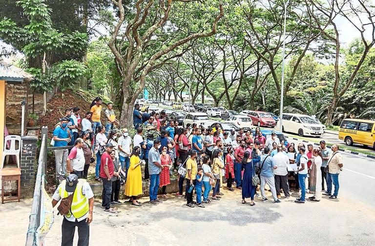 Parents stage protest over Johor education dept’s decision