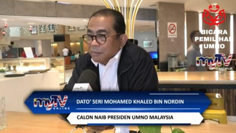 "Kembalilah sebagai pasukan UMNO" - Khaled Nordin