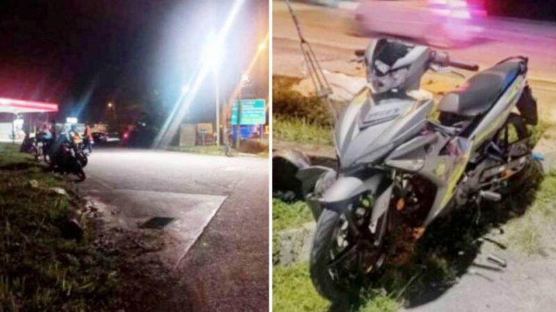 Pemuda maut motosikal rempuh tiang elektrik