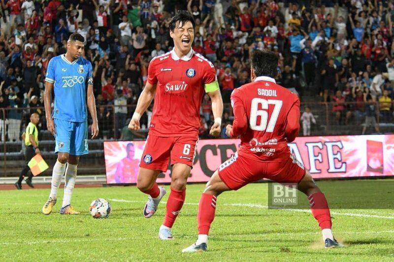 Perubahan permainan bantu Sabah belasah Penang FC