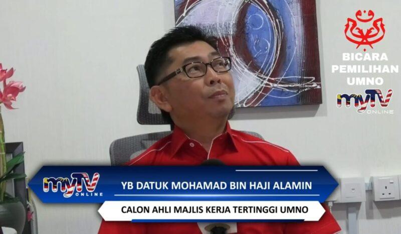 "Saya akan bawa suara Umno Sabah" - Mohamad Alamin