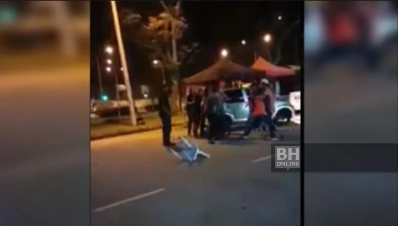 Polis tahan 4 lelaki dalam video tular gaduh di Bandar Rinching