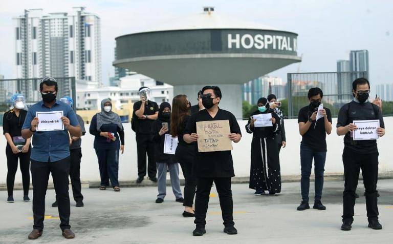 Mogok Doktor Malaysia: Do not threaten contract doctors who want to join tomorrow's strike