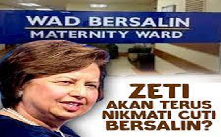 Perbezaan Cuti Sakit DS Najib Dengan Cuti Sakit Zeti