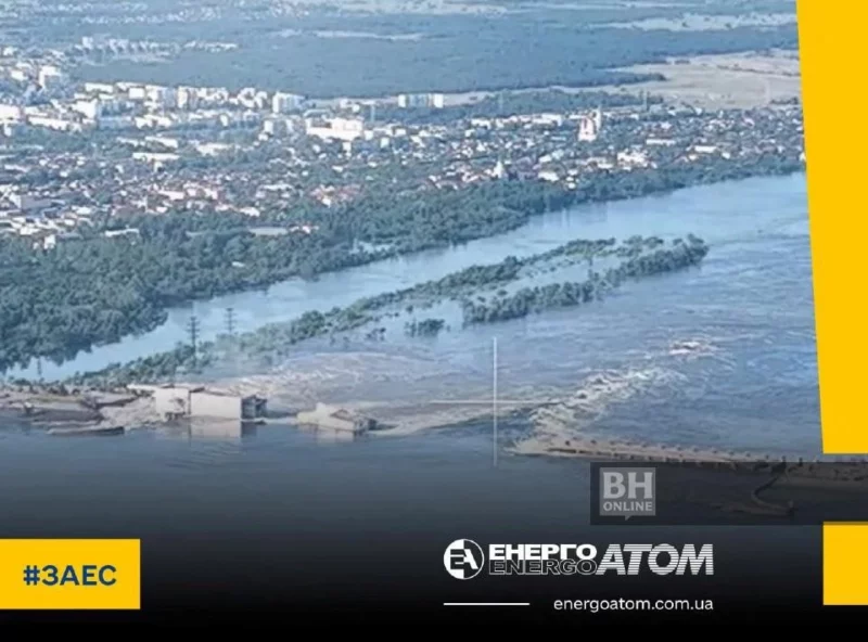 Russia didakwa musnahkan empangan hidro Ukraine