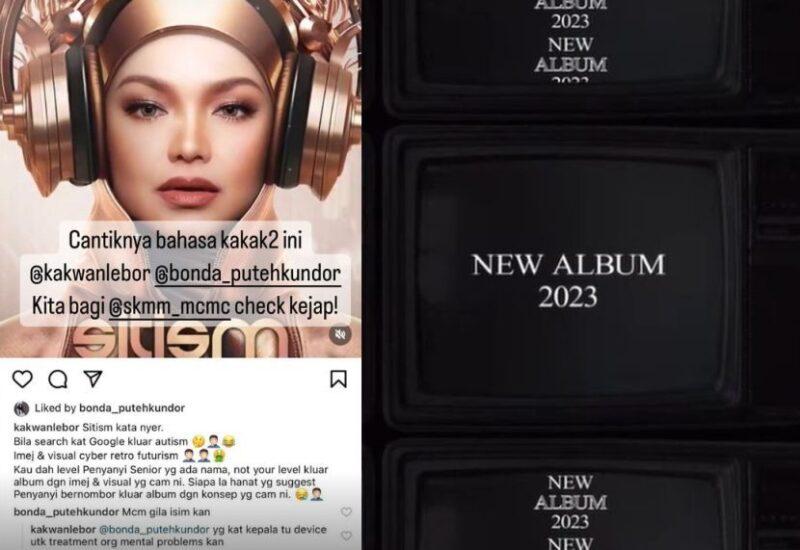 Siti Nurhaliza ‘sound’ netizen hina kulit album, tergamak tuduh gila