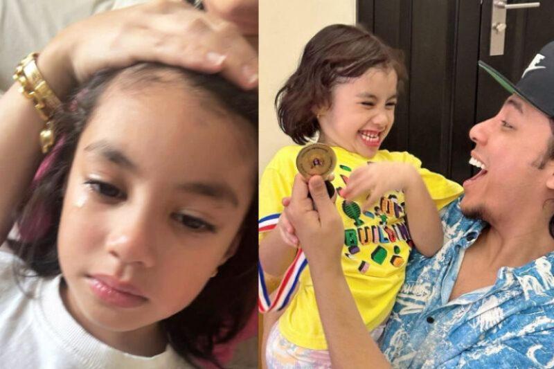 Syamsul kongsi foto anak menangis tapi netizen pula fokus wanita bersama Sumayyah