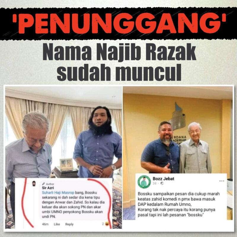 'Penunggang' nama Najib Razak sudah muncul