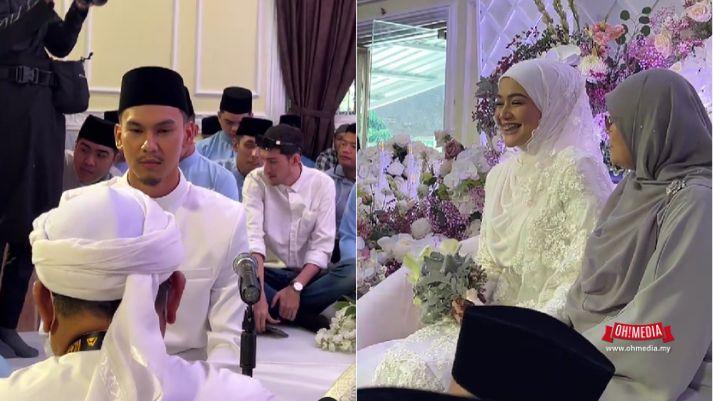 (Video) Rapper Kegilaan Gadis ‘Off Market’, Selamat Bergelar Suami Kepada Siti Hajar