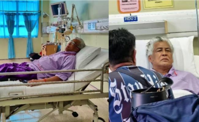 Lawat Jalaluddin Hassan Di Hospital, Norreen Iman Sebak Disuap Makanan [VIDEO] 