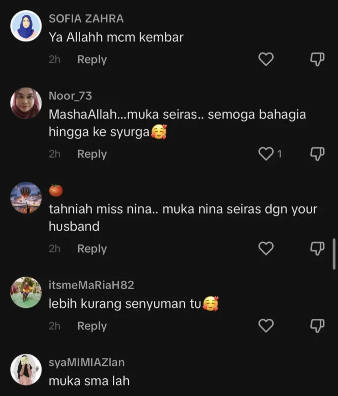 Mizz Nina Kongsi Momen Mesra Bersama Suami, Raih Perhatian Netizen