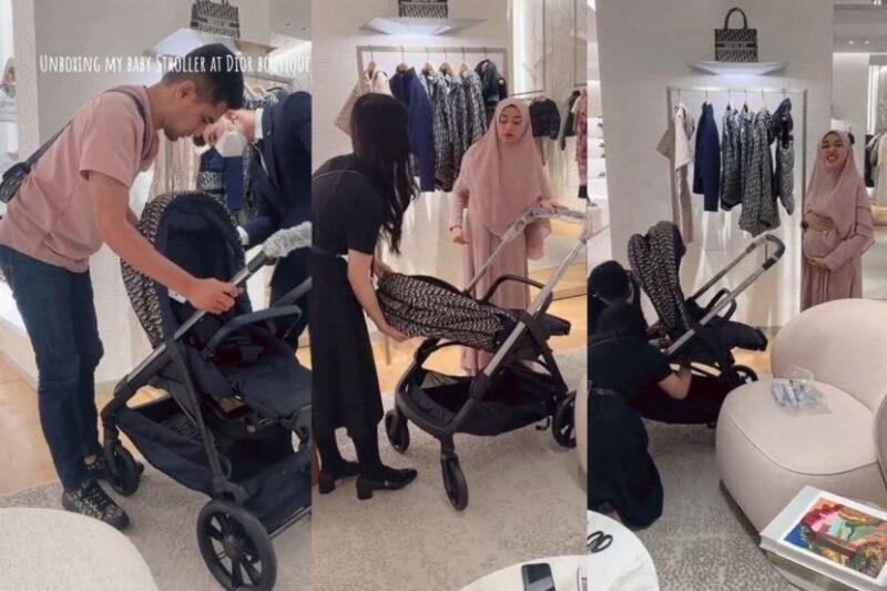 Risau isteri kempunan, suami beli stroller mewah harga RM23,000