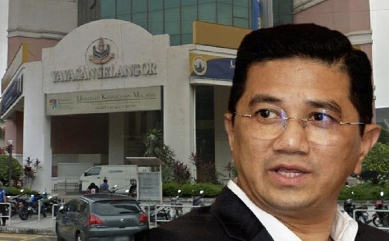 MB Selangor Dedahkan Usaha Azmin Haramkan Yayasan Selangor Di Gagalkan