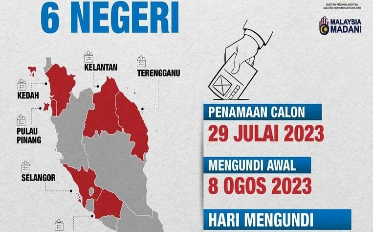 BN Senaraikan 108 Calun Dalam PRN 6 Negeri