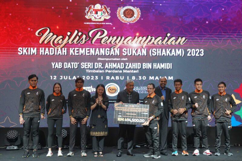 Skuad para renang terima insentif tertinggi Shakam