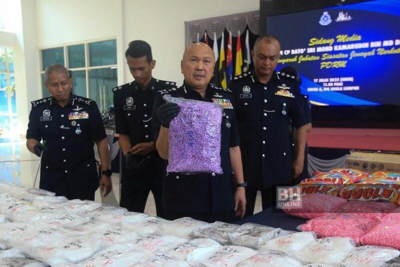 Dadah RM14.4 juta dirampas, sindiket sorok dadah dalam pek sabun basuh pakaian