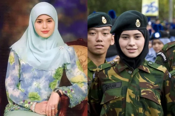 Cantik & Manis Betul Wajah Pengiran Anak Sarah