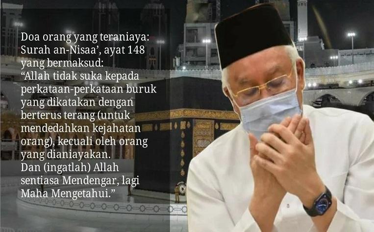 Rupanya Masih Ada Penyokong DS Najib Yang Mahu Beliau Terus Kekal Dalam Penjara