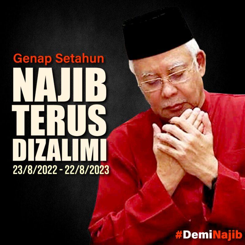 Genap setahun Najib di Kajang, adakah akan terus dianiaya?