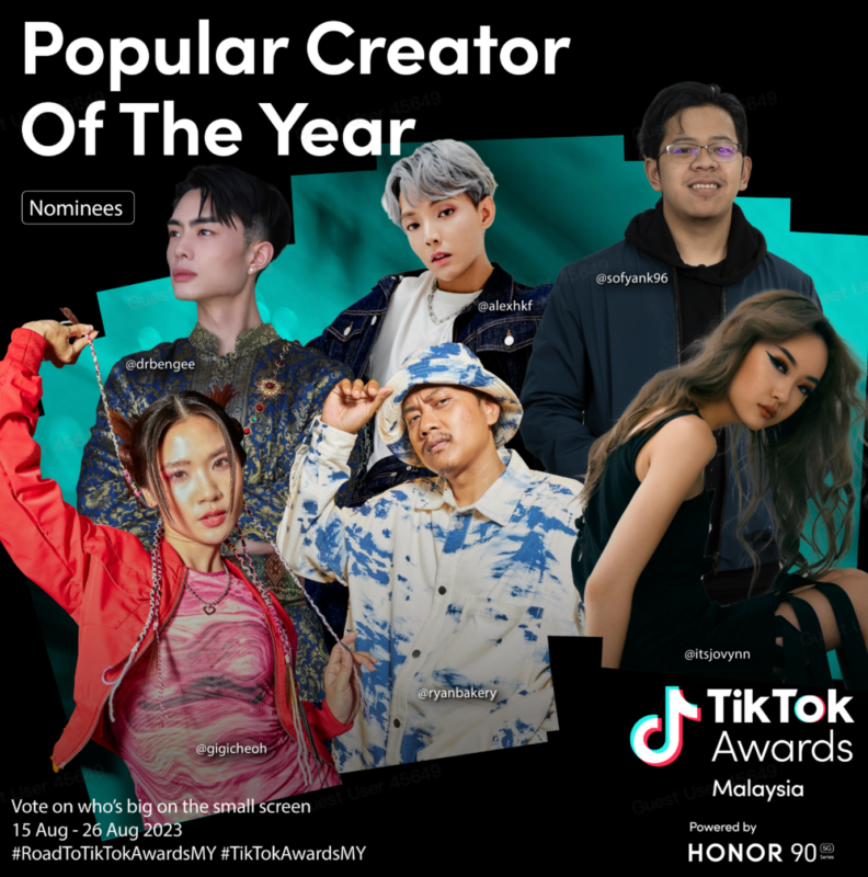 TikTok Awards Julung Kali Di Malaysia