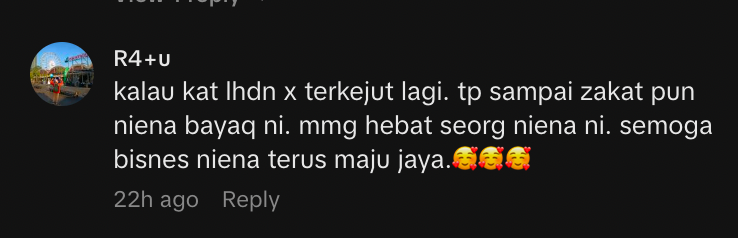 Shaniena Natasha Dipuji Netizen