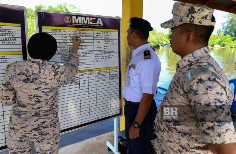 Maritim Malaysia aktifkan op carilamat kesan tiga lelaki dikhuatiri hilang di laut