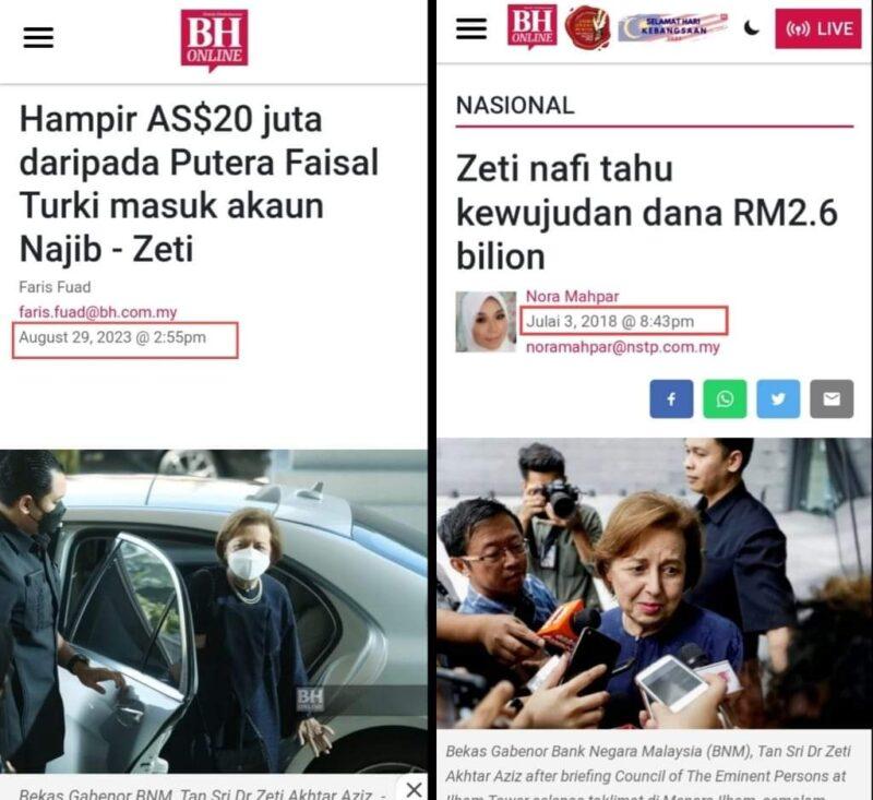 1MDB - Zeti Aziz saksi yang boleh dipertikai kredibiliti