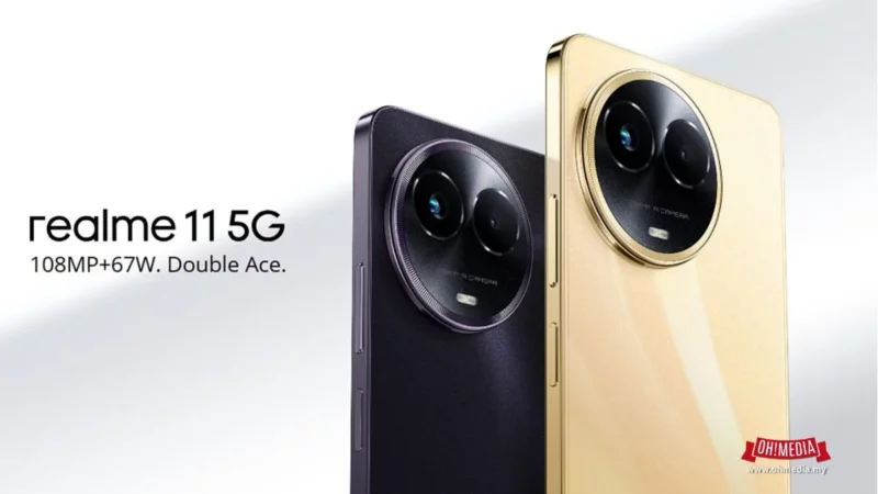 Realme 11 5G Bakal Masuki Pasaran Malaysia Pada 30 Ogos Ini