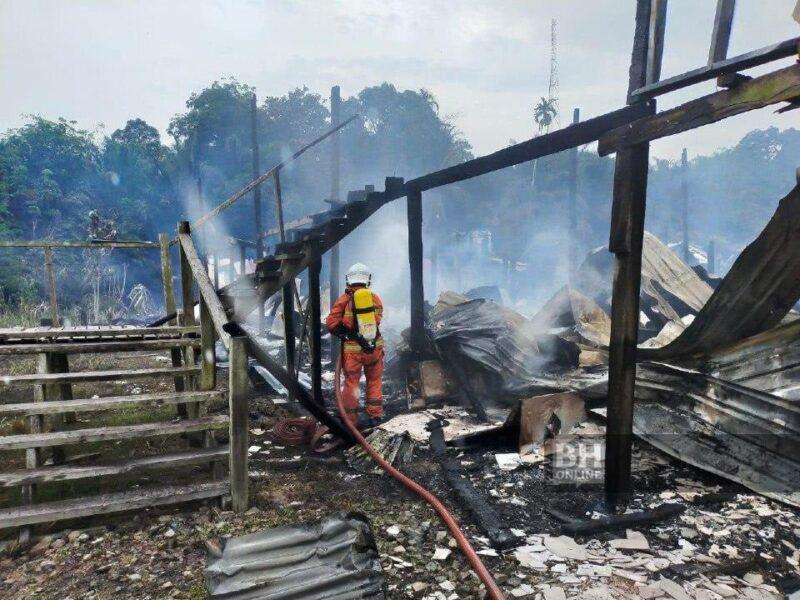 Rumah panjang terbakar, 119 hilang tempat berteduh