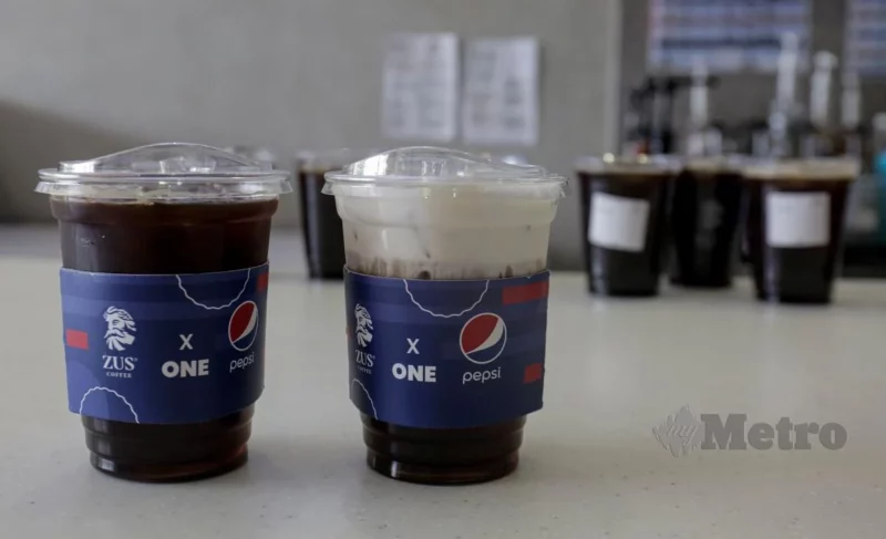 Kolaborasi ZUS Coffee, Pepsi tawar dua minuman eksklusif