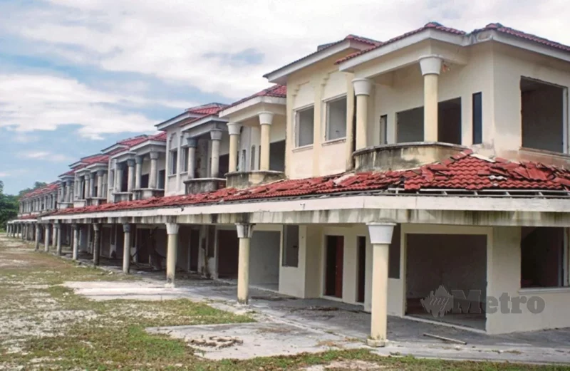 Rumah atas RM500,000 tak laku!