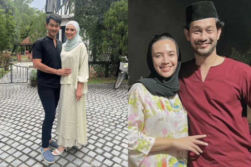 Farid Kamil pegang perut Diana Danielle