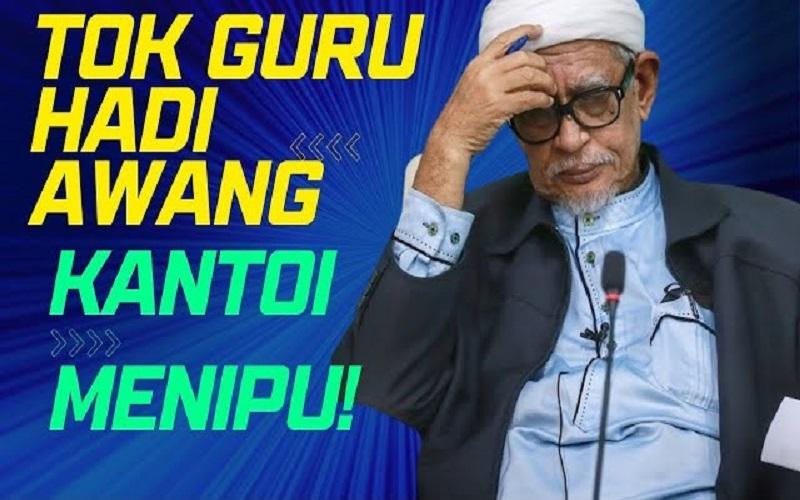 Hadi Awang Menipu Lagi