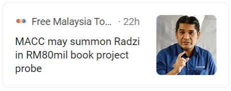 Radzi Jidin tidak perlu gelabah, ikut sahaja teladan Najib dan Zahid
