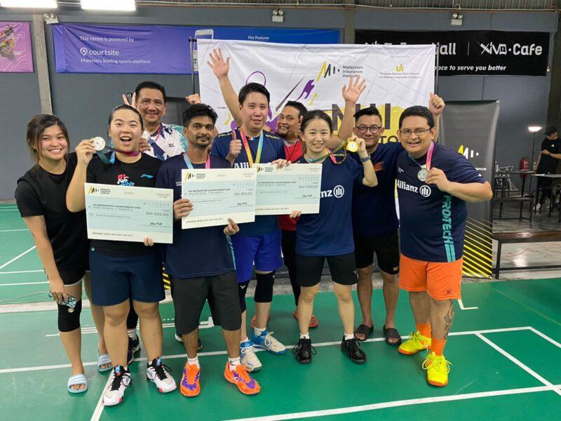 Allianz Malaysia hampir mengungguli Kejohanan Badminton MII 2023