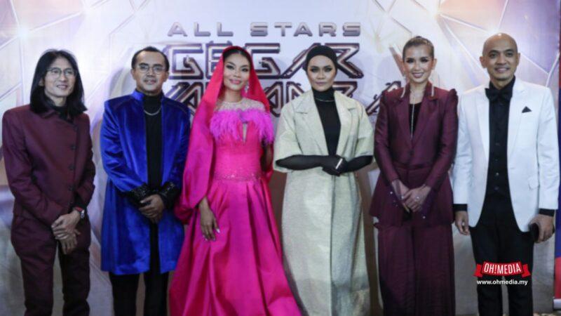 Ramai Lagenda Berkumpul Atas Pentas All Stars Gegar Vaganza