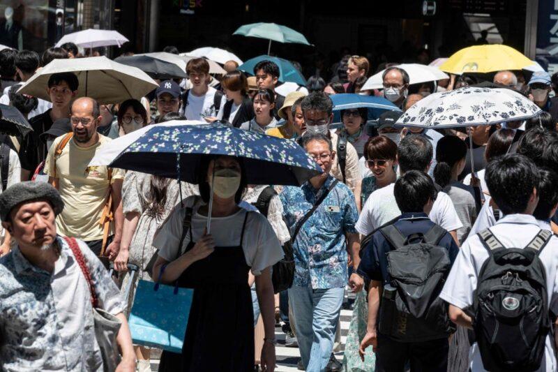 Jepun catat rekod musim panas paling panas