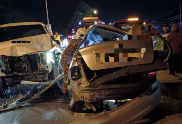 Couple killed in Penampang crash after birthday party