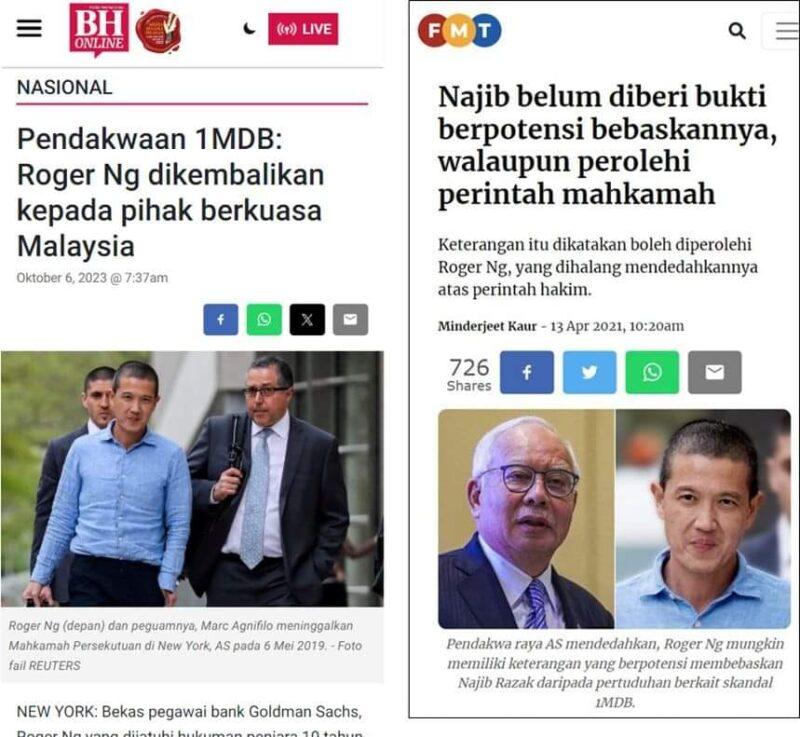 Saksi 1MDB 'minta nyawa', nama Najib akan dibersihkan?