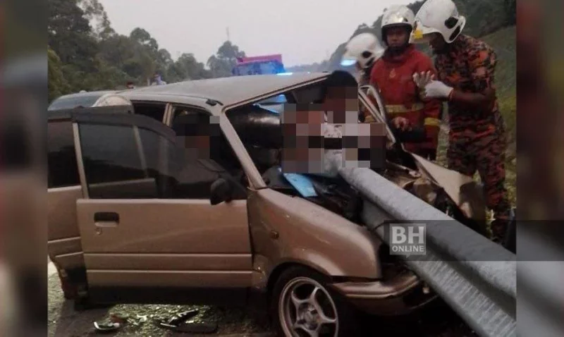 Pelajar politeknik maut dalam perjalanan ke kelas