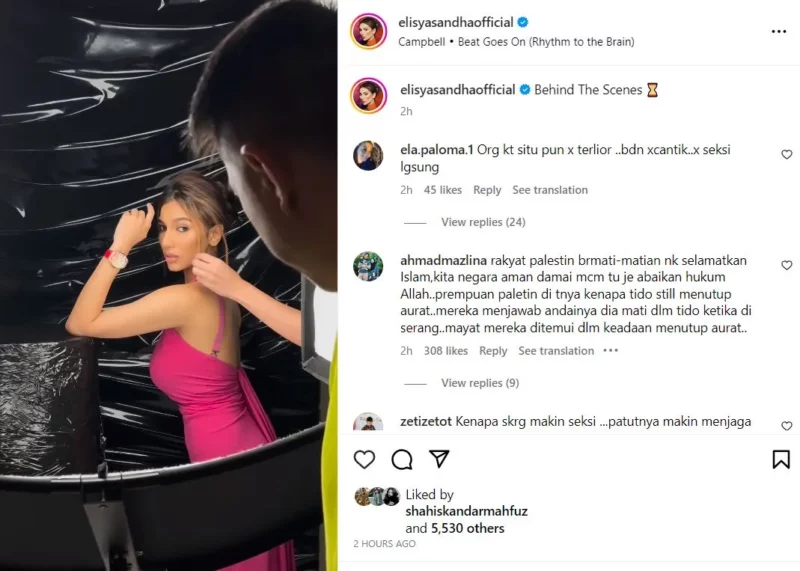 Netizen Kesal Muat Turun Terbaru Elisya Sandha Di Instagram