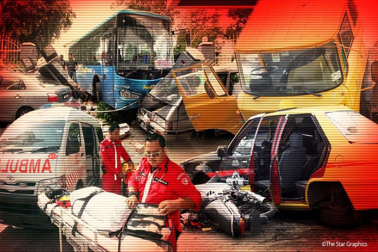 Three killed, three hurt in separate crashes in Sabah