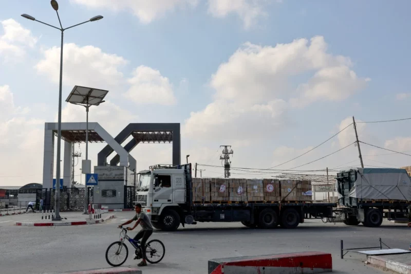53 trak bantuan tambahan masuk ke Gaza