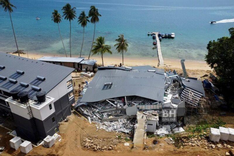Tragedi Pulau Perhentian: Dua anjing K9 bantu kesan seorang lagi mangsa runtuhan