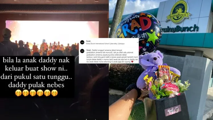 Anak Tak Muncul Semasa Graduasi, Fizi Ali Zahir Rasa Kecewa 