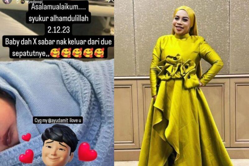 Ayu Damit buat persembahan selepas 3 hari bersalin